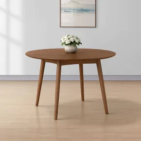 New Classic D1651-10 Oscar - 47" Round Dining Table - Walnut