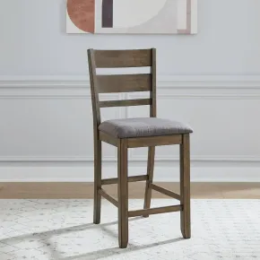 Liberty Furniture 182WT-B150124 Liberty Furniture 182WT-B150124 Brook Bay - Slat Back Upholstered Counter Chair - Sandstone