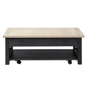 Liberty Furniture 422-OT1011 Heatherbrook - Lift Top Cocktail Table - Charcoal & Ash