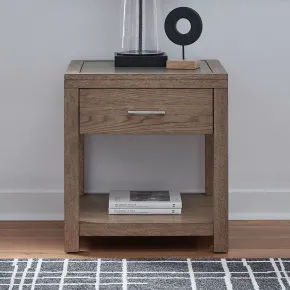 Liberty Furniture 351-OT1020 Liberty Furniture 351-OT1020 Corso - End Table - Natural & Concrete