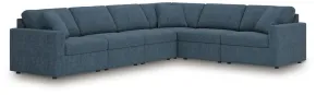 Ashley Furniture 92121S63 Ashley Furniture 92121S63 Modmax - 6-Piece Sectional With Laf Corner Chair And Raf Corner Chair - Ink
