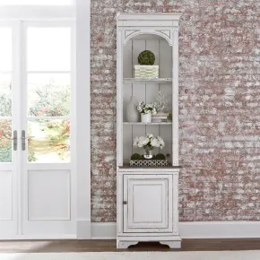 Liberty Furniture 244-ER00 Magnolia Manor - Right Pier - Antique White