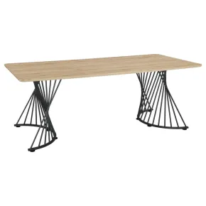 CoasterEveryday 193531 Altus - Composite Wood Dining Table - Natural Oak