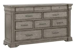 Pulaski Furniture P091100 Madison Ridge - 10 Drawer Dresser - Heritage Taupe