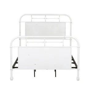 Liberty Furniture 179-BR17HFR-AW Liberty Furniture 179-BR17HFR-AW Vintage Series - Full Metal Bed - Antique White