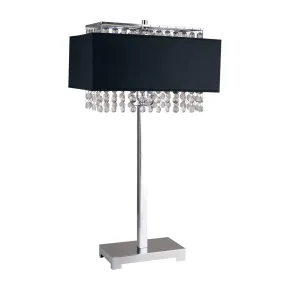 Furniture of America L7733BK Naya - Table Lamp - Black