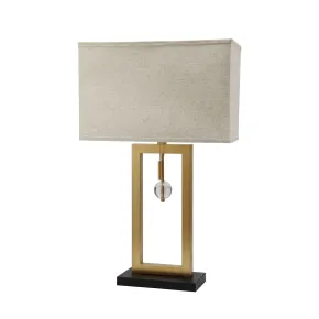 Furniture of America L731206G Tara - Table Lamp - Gold