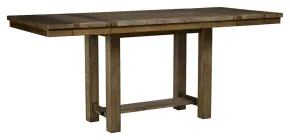 Ashley Furniture D631-32 Moriville - Rectangular Dining Room Counter Extension Table - Grayish Brown