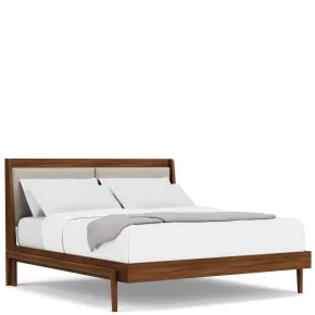 Riverside Furniture 83774-83775 Elsie - Queen Platform Bed - Dark Brown