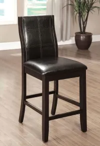 Furniture of America CM3339DK-PC-2PK Townsend - Counter Height Chair (Set of 2) - Brown Cherry