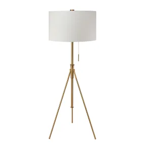 Furniture of America L731171F-GL Zaya - Floor Lamp - Stained Gold