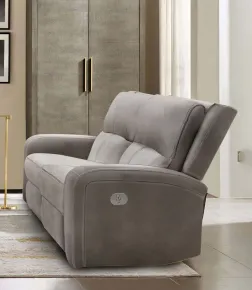 Furniture of America CM9914ST-LV-PM Vasilios - Power Loveseat - Taupe