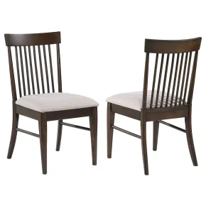 CoasterEveryday 108892 Everton - Wood Dining Side Chair (Set of 2) - Dark Walnut