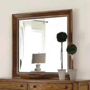 Liberty Furniture 175-BR51 Grandpas Cabin - 42" Mirror - Aged Oak