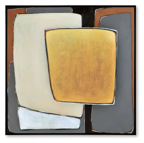 Ashley Furniture A8000428 Actman - Wall Art - Cream / Brown / Gray