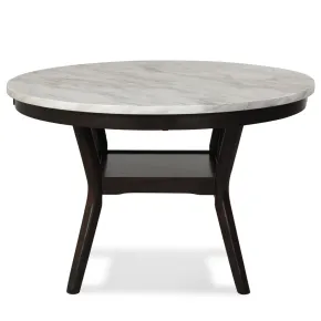 New Classic D400-11 Celeste - Round Dining Table - Espresso