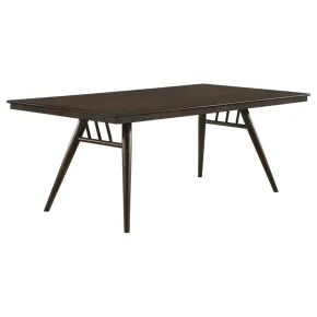 CoasterEssence 115271 Wes - Rectangular Wood Dining Table - Dark Walnut