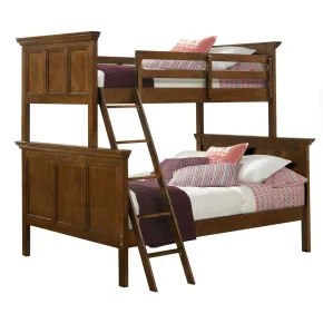 Intercon SM-BR-4460TF-TUS-C Intercon SM-BR-4460TF-TUS-C San Mateo Youth - Twin Over Full Bunk Bed - Tuscan