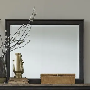 Liberty Furniture 615-BR51-B Liberty Furniture 615-BR51-B Americana Farmhouse - Landscape Mirror - Black