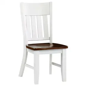 Tennessee Enterprises CN003WCN Casanova Slat Back Side Chair