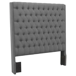 CoasterEssence 300621KEB1 Camille - Upholstered Eastern King Panel Headboard - Gray