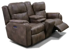 England EZ1R85H EZ Motion - EZ1R00H - Double Reclining Loveseat With Power Tilt Headrest
