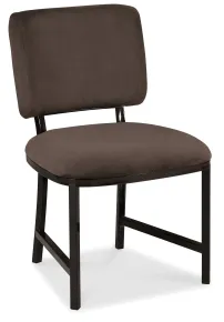 Pulaski Furniture P419270 Modern Mosaic - Upholstered Side Chair (Set of 2) - Brown