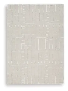 Ashley Furniture R407662 Ashley Furniture R407662 Wolbert - 5' x 7' Rug - Tan / Ivory