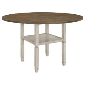 CoasterEssence 192818 Sarasota - Extension Counter Dining Table - Rustic Cream