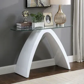 Furniture of America FOA4042WH-S-TABLE Nahara - Sofa Table - White