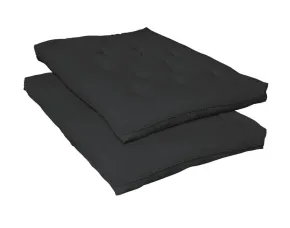 CoasterEssence 2009 8" Premium Futon Pad - Black
