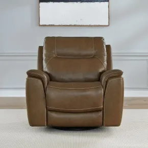 Liberty Furniture 7016CN-13P Collins - Swivel Glider Recliner P3 - York Chestnut