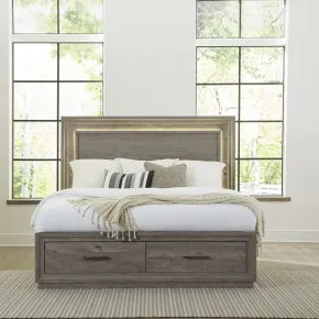 Liberty Furniture 272-BR-QSB Liberty Furniture 272-BR-QSB Horizons - Queen Storage Bed - Graystone