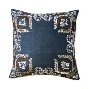 Furniture of America PL8034-2PK Dina - Pillow (Set of 2) - Navy