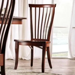 Furniture of America FOA3002SC-2PK Gresham - Side Chair (Set of 2) - Dark Cherry