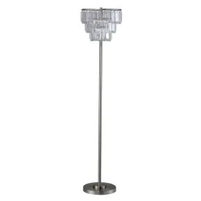 Furniture of America L76936F Meg - Floor Lamp - Clear