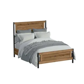 Intercon NC-BR-8060Q-HCK-C Intercon NC-BR-8060Q-HCK-C Norcross - Queen Standard Bed - Hickory