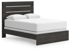 Ashley Furniture PCB2108B2 Ashley Furniture PCB2108B2 Hollivern - Queen Panel Bed - Dark Gray