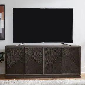 Liberty Furniture 2200-AC1000 Dahlia - Accent Console - Satin Espresso