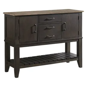Intercon BE-CA-5218-BWA-C Beacon - Server - Charcoal / Walnut