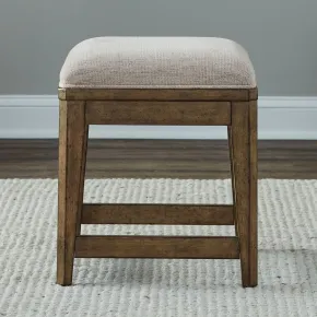 Liberty Furniture 930-OT9001 Carolina Park - Upholstered Console Stool - Amber Brown
