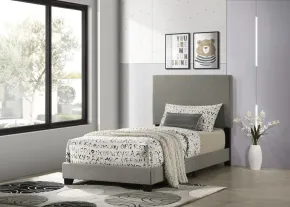 Coaster Fine Furniture 300851T Dorian - Fabric Upholstered Twin Panel Bed - Taupe