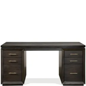 Riverside Furniture 23930 Prelude - Executive Desk - Dark Brown