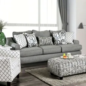 Furniture of America SM8330-SF Verne - Sofa - Bluish Gray