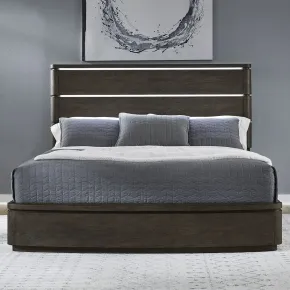 Liberty Furniture 732-BR-QPB Liberty Furniture 732-BR-QPB Cascade Falls - Queen Panel Bed - Satin Espresso