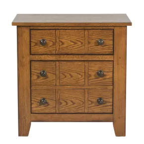 Liberty Furniture 175-BR61 Grandpas Cabin - Nightstand - Aged Oak