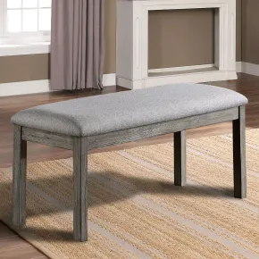 Furniture of America CM3542GY-BN Laquila - Bench - Gray