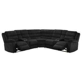 Coaster Fine Furniture 601520B1 Atkinson - LAF Recliner, Box 1 of 3 - Black
