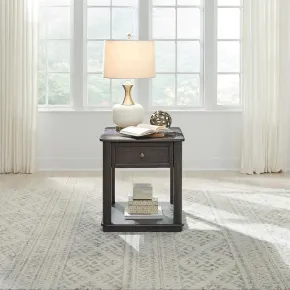Liberty Furniture 424C-OT1020 Wallace - End Table - Aged Oak
