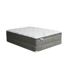 Furniture of America DM338F-M Stormin - Euro Pillow Top Mattress 75" x 54" - White
